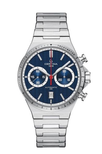 Certina DS-7 Chrono Auto Stainless Steel / Blue / Bracelet